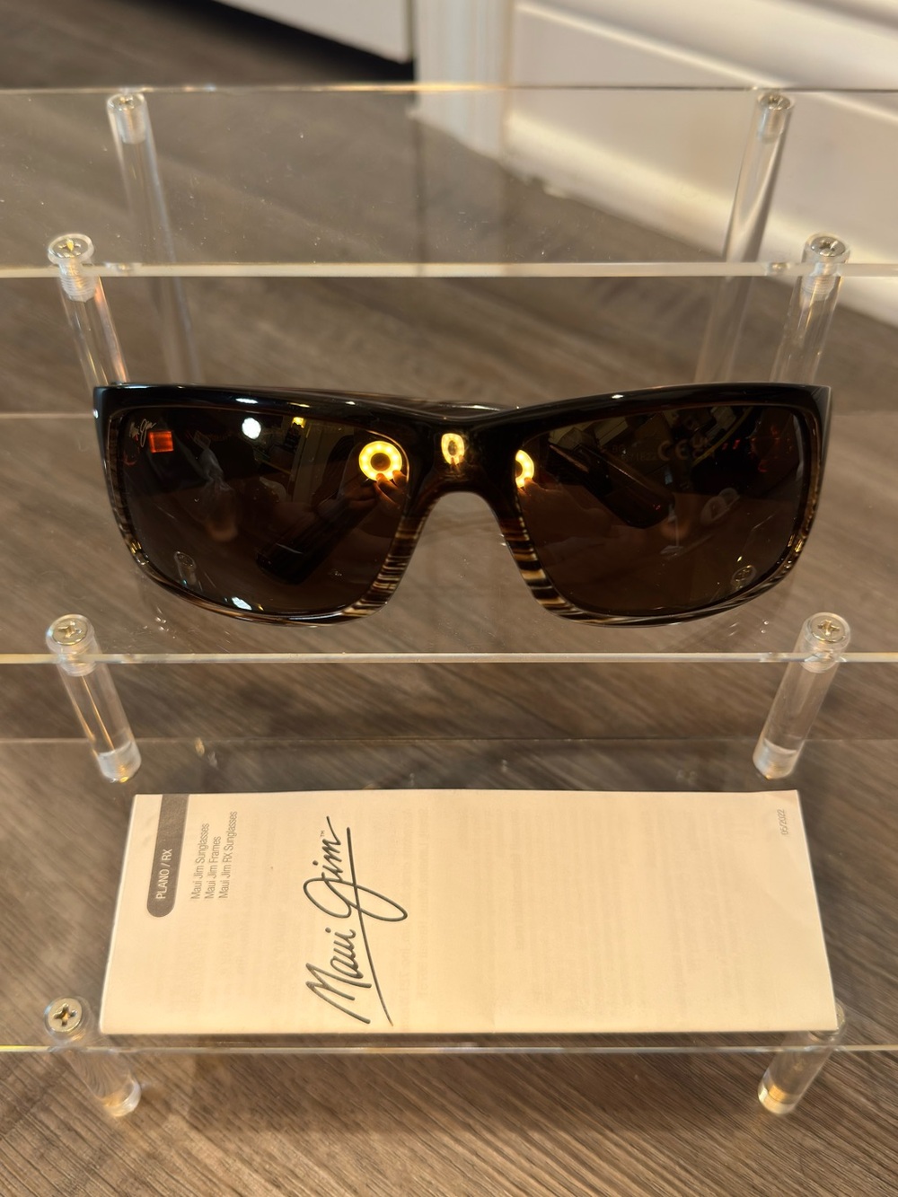 Maui Jim World Cup Wrap Polarized Sunglasses - Picture 2 of 12